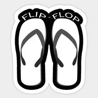 FLIP FLOP Sticker